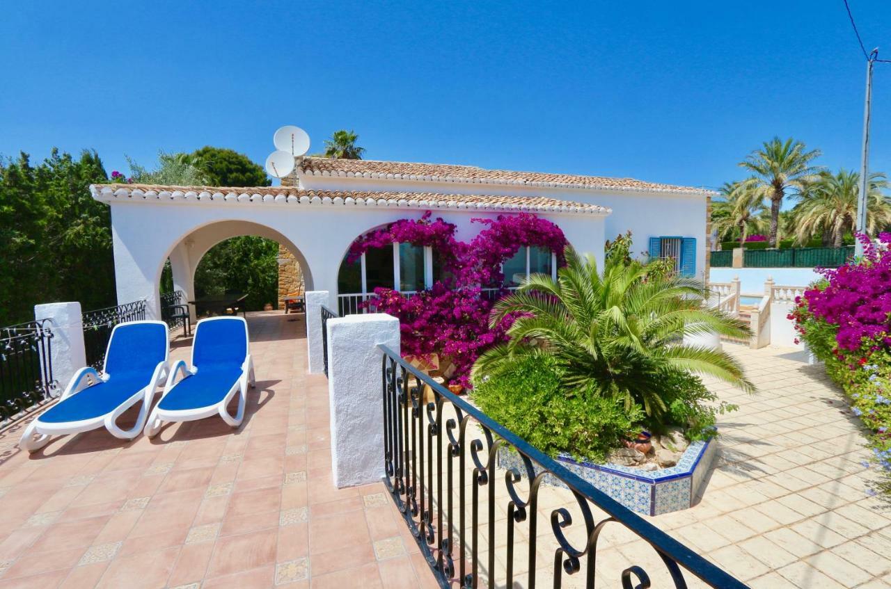 Villa Calalga Сasa Frente A La Playa Con Piscina Privada à Calp Extérieur photo